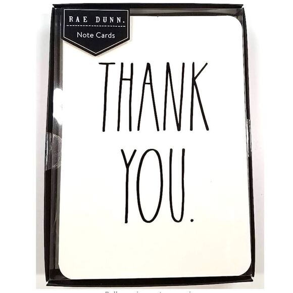 Rae Dunn, Thank You Cards. - Picture 1 of 1